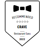Restaurant Guru 2020 Award - Crave